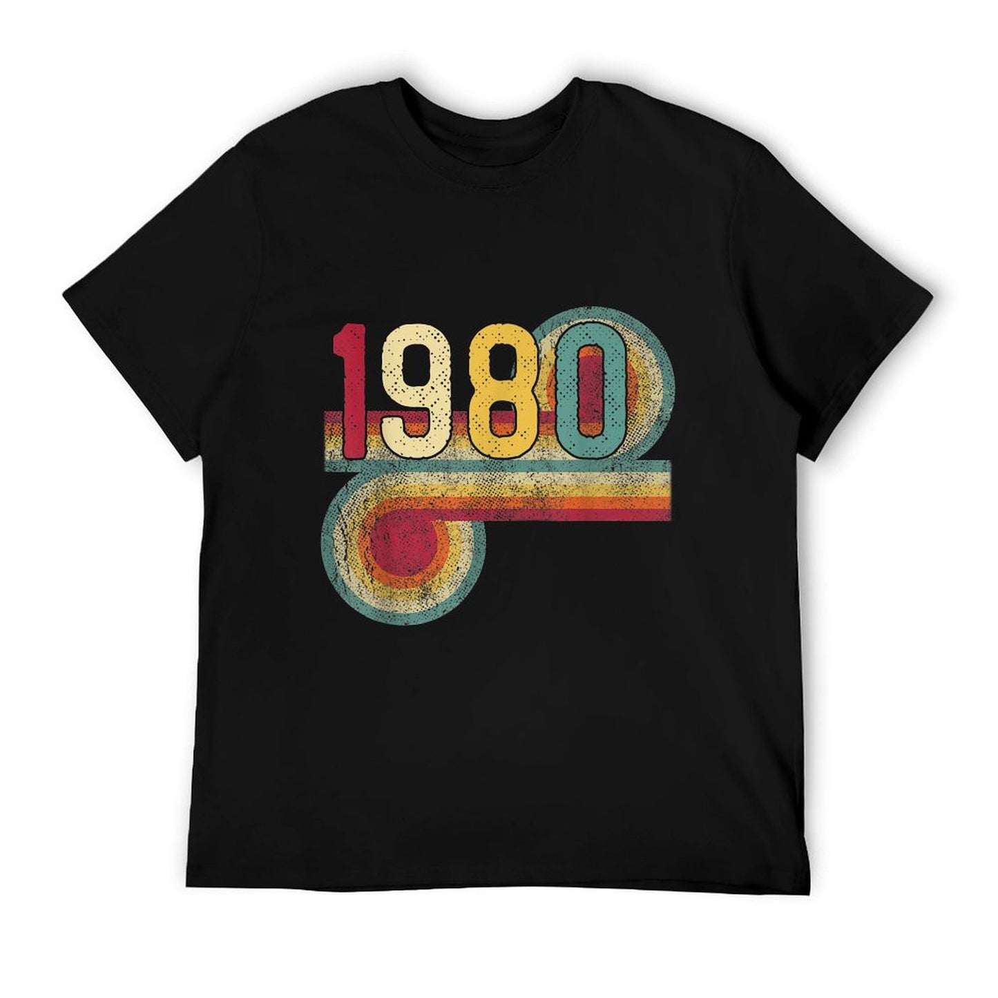 1980 40th Birthday Gift Vintage Retro Men Women 40 Years Old  Durable T-Shirt