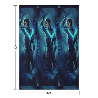Nightwing Throw Blanket