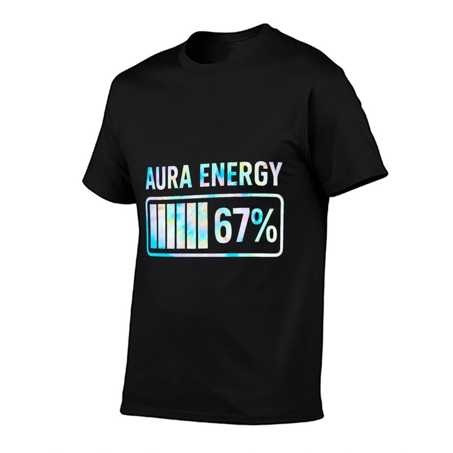 Aura Energy 67 Funny Six Seven Meme Gen Alpha Slang Comfortable T-Shirt