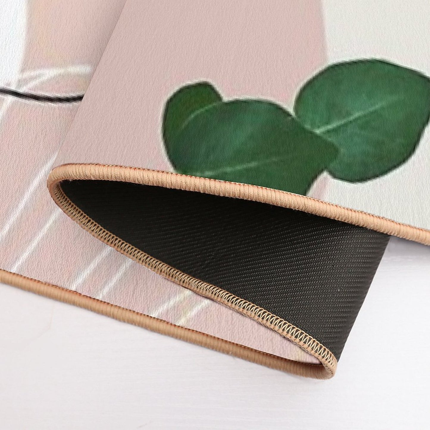 Eucalyptus Fan Palm Finesse #1 #tropical #decor #art Bath Mat