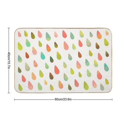 Opal Drops Durable Bath Mat