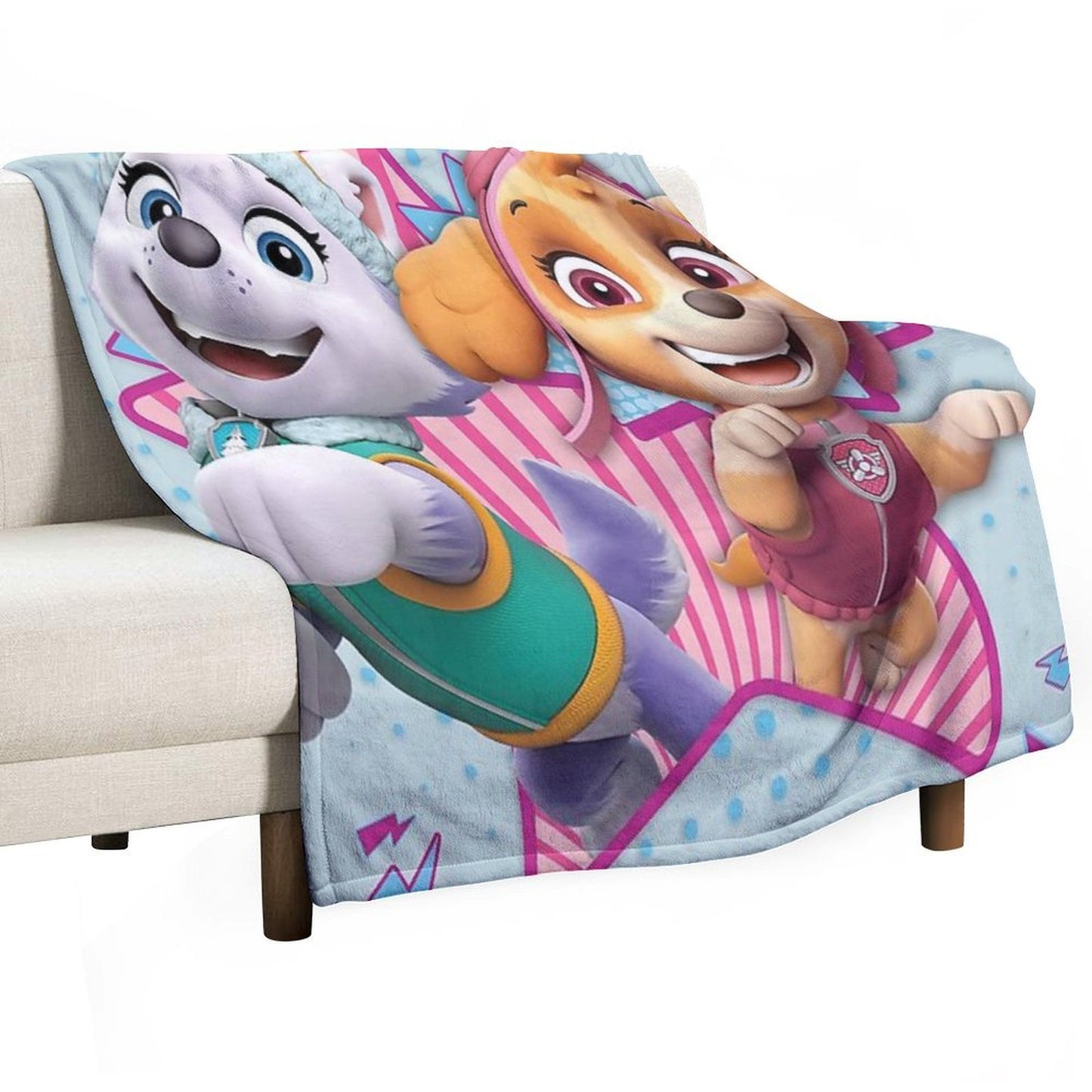 Skye And Everest Throw Blanket