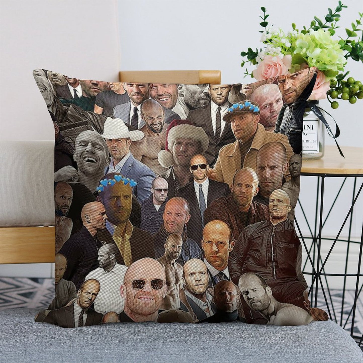 Jason Linen Throw Pillow Cover