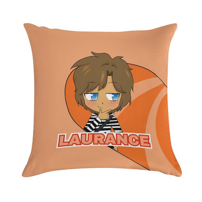 Laurance Zvhal Pillow (blue Eyes Edition) Soft Durable Construction Throw Pillow