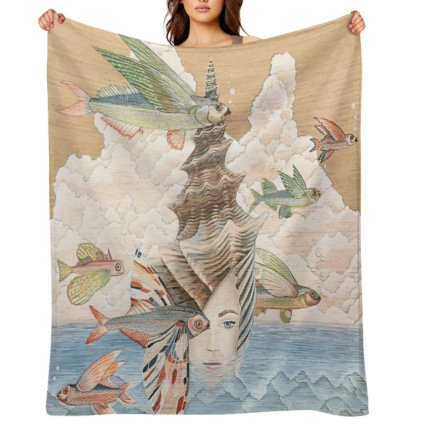 Sea Dream Throw Blanket