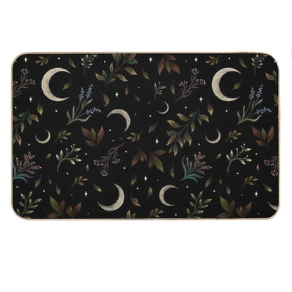 Crescent Moon Garden Bath Mat