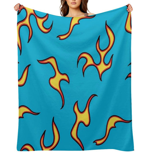 GOLFWANG Flames Throw Blanket