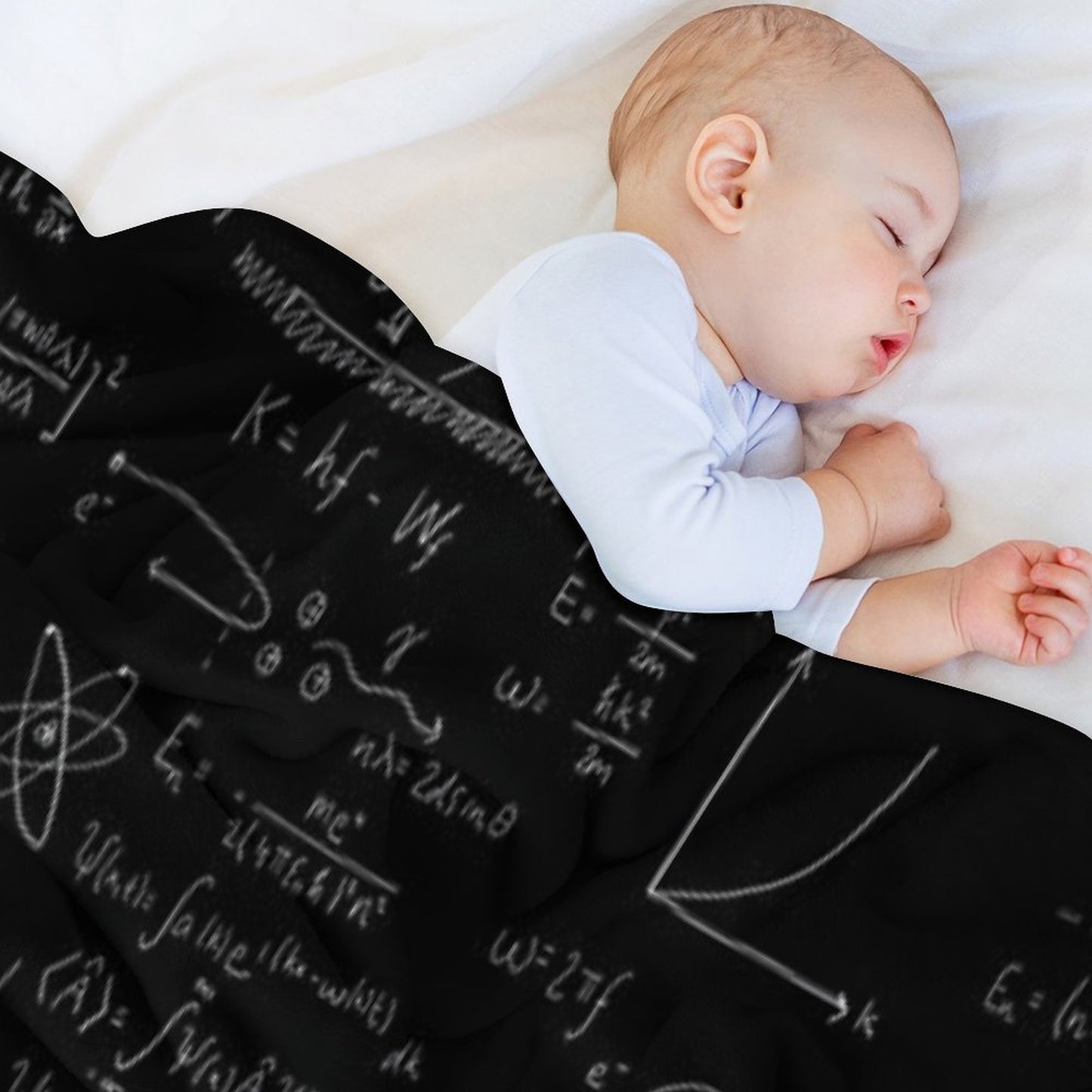 Quantum Physics Throw Blanket