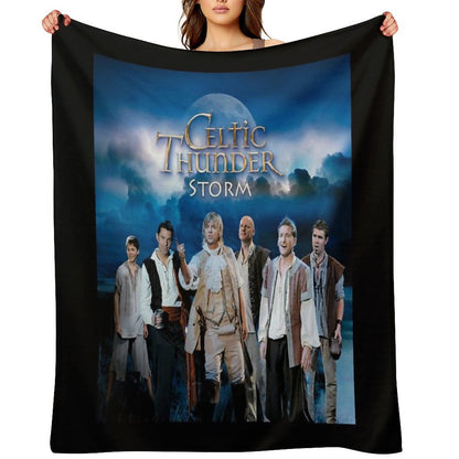 Celtic Thunder Storm Throw Blanket