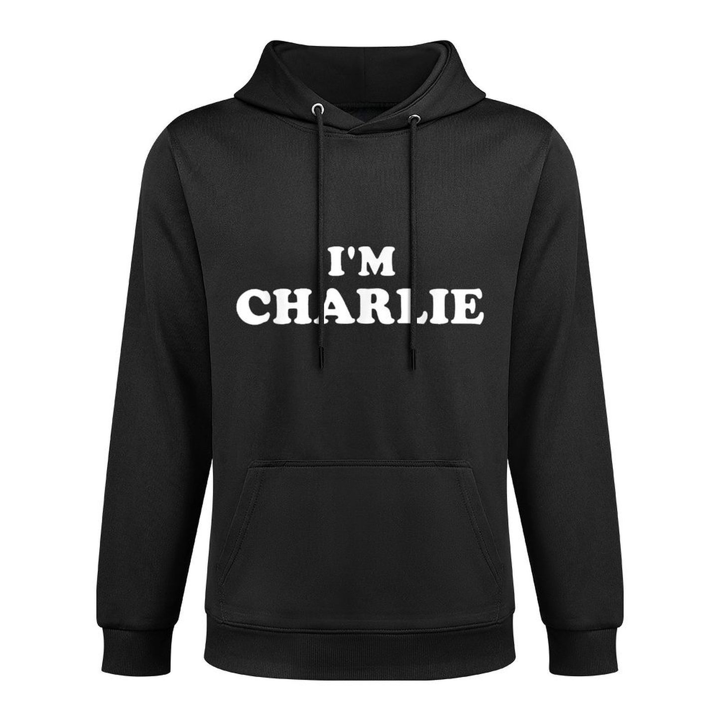 Im Charlie, My Name Is Charlie, I Am Charlie, Personalized Pilling-Resistant Hoodie