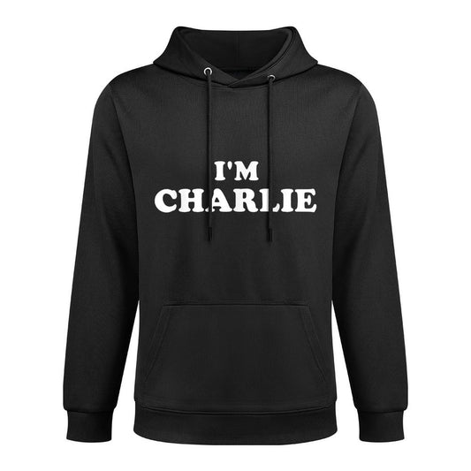 Im Charlie, My Name Is Charlie, I Am Charlie, Personalized Pilling-Resistant Hoodie