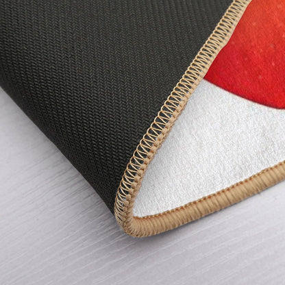 Red Apple  Red Apple Bath Mat
