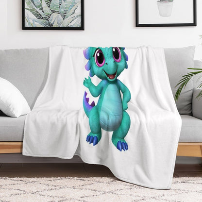 Shimmer And Shine Poster Throw Blanket