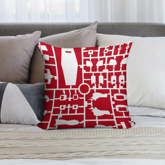 Gundam Runner  Mobile Suit Gundam Soft Easy Maintenance Throw Pillow