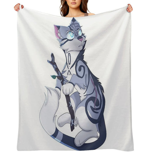 Jayfeather Throw Blanket