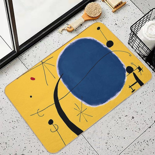 Joan Mirò #9  Dirt-Trapping Bath Mat