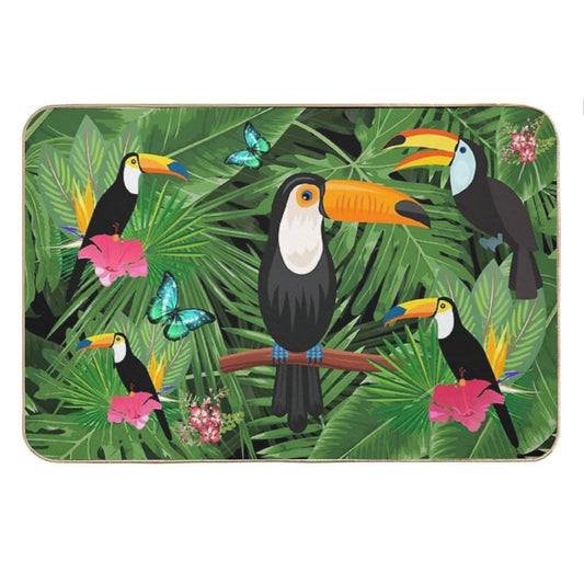 Toucan Tropic Bath Mat