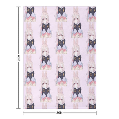 Pipkin Pippa Reading The Holy Bible Throw Blanket
