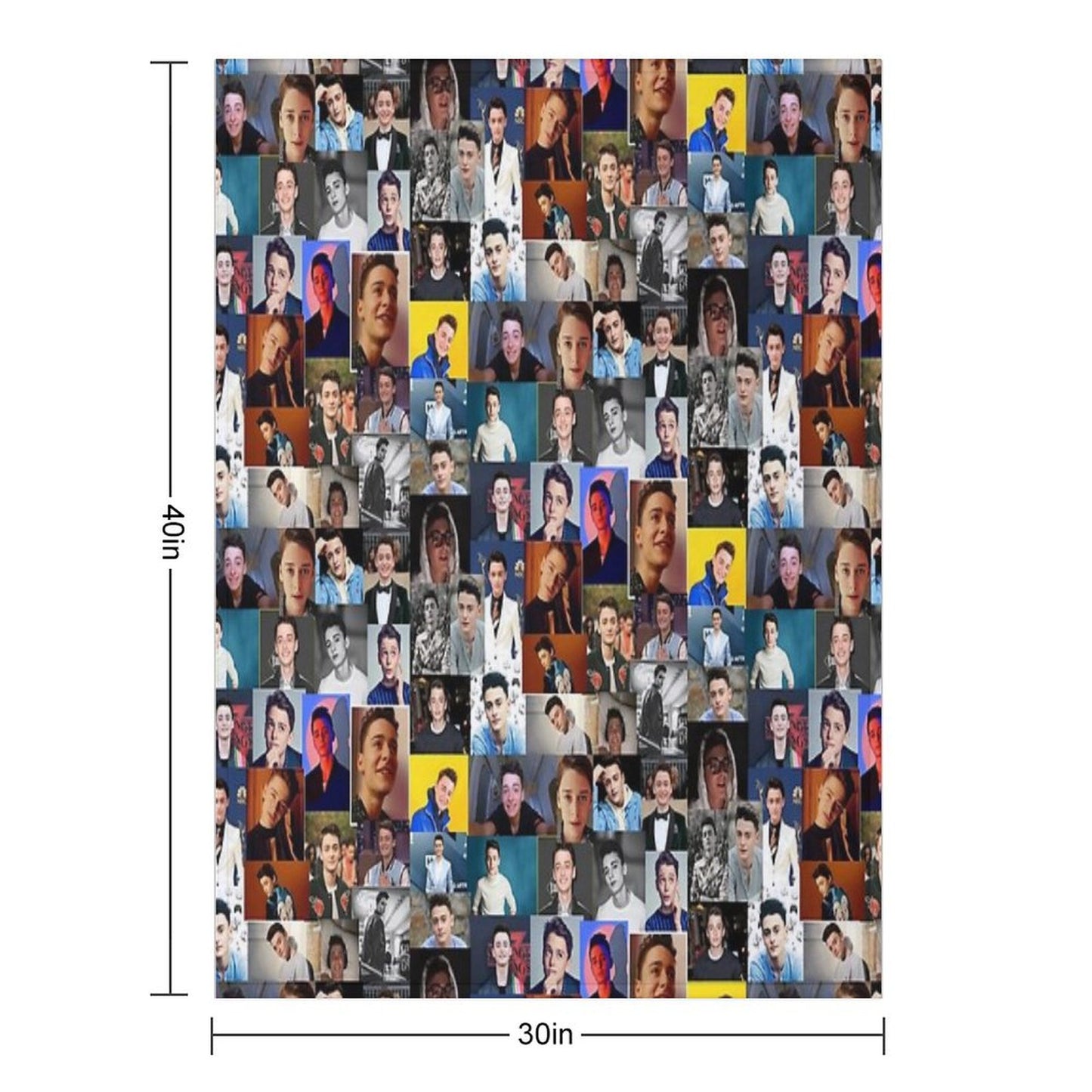 Noah Schnapp Throw Blanket