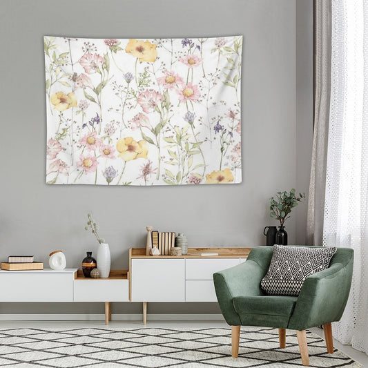 Pretty Wildflowers Tapestry