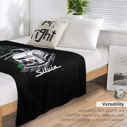 Silvia S14 Kouki Throw Blanket