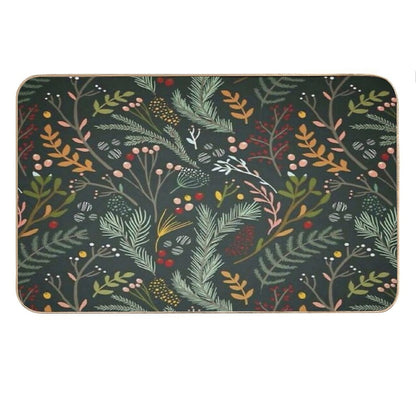 Yuletide Pattern Bath Mat