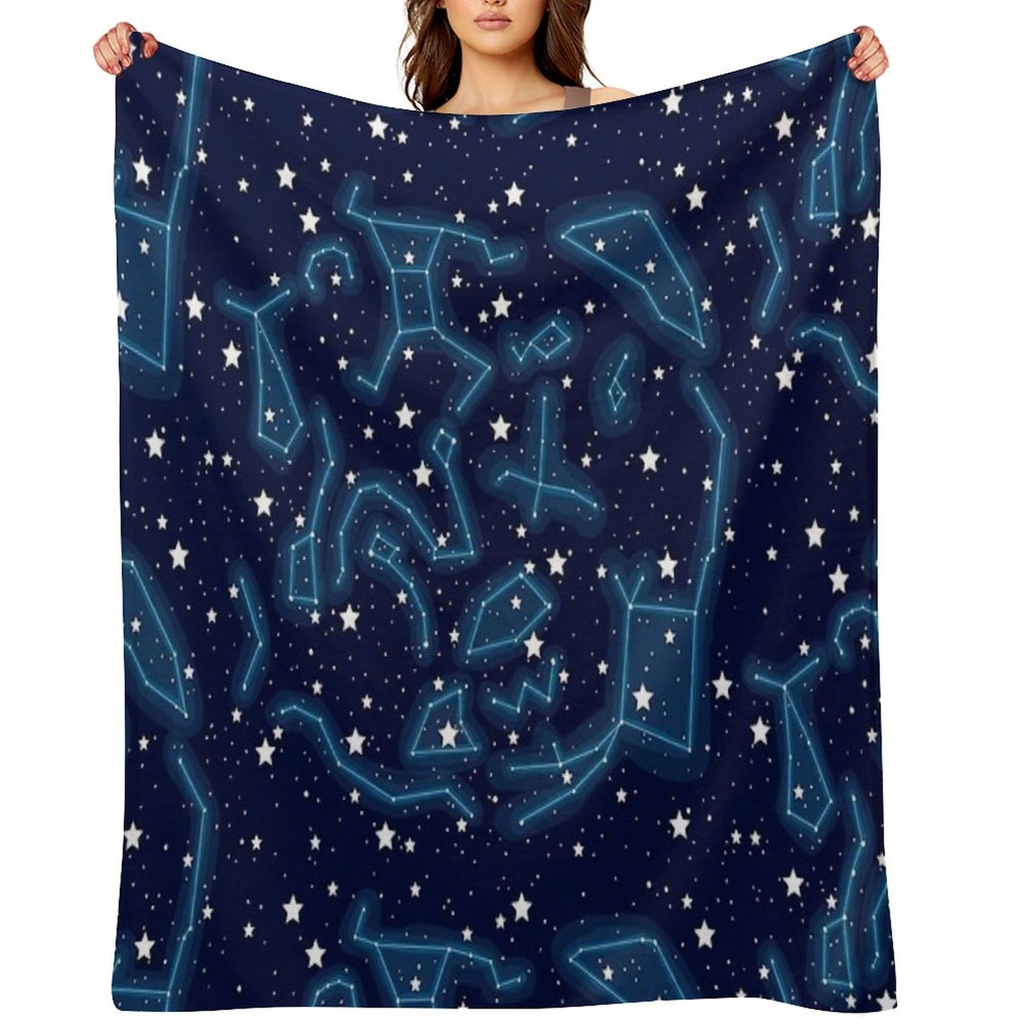 Star Clusters Throw Blanket