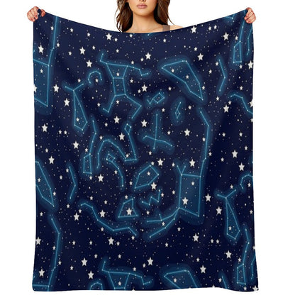 Star Clusters Throw Blanket