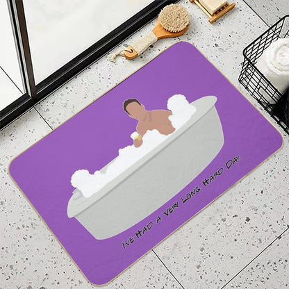 I've Had A Very Long, Hard Day Bath Mat