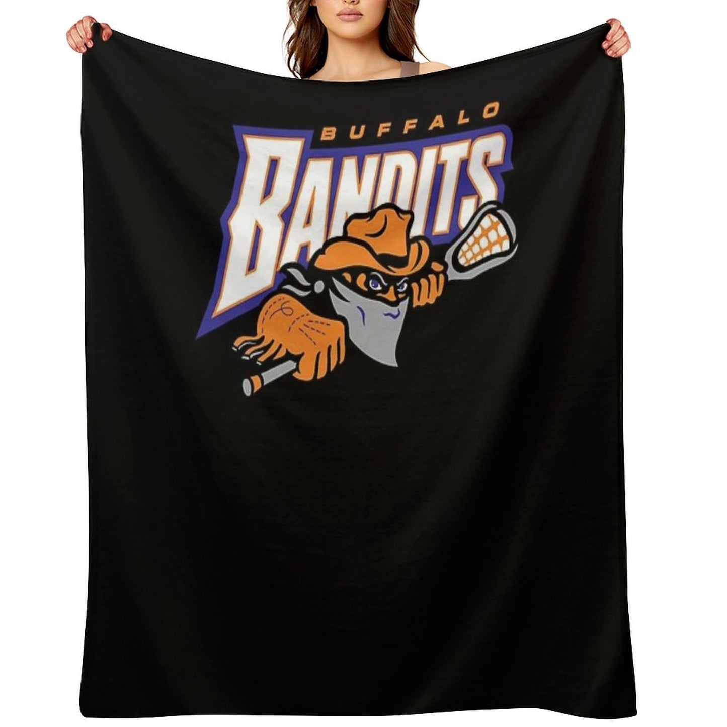 Buffalo Bandits Throw Blanket