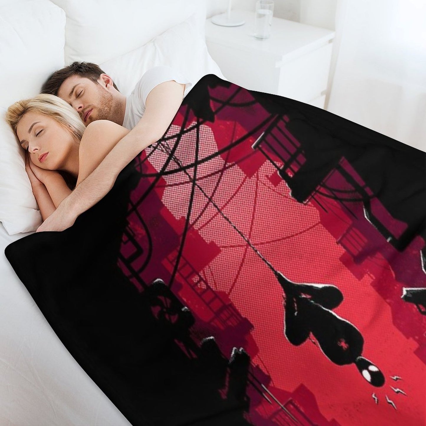 Friendly Neighborhood Throw Blanket