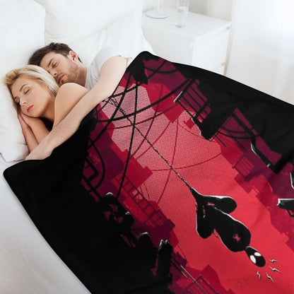 Friendly Neighborhood Throw Blanket