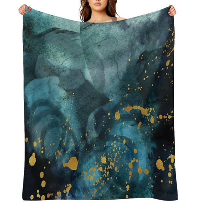 Ocean of Reality Throw Blanket