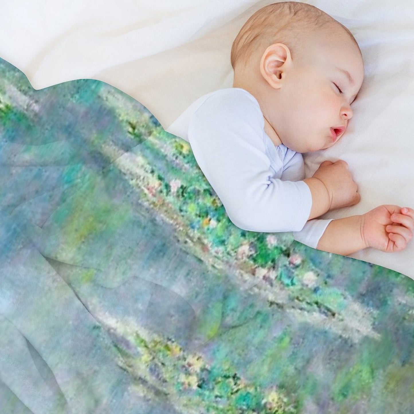 Monet Water Lilies  Nymphéas 1906 Throw Blanket