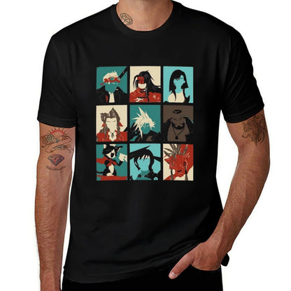 Fantasy Final Seven  Trendy Pattern T-Shirt