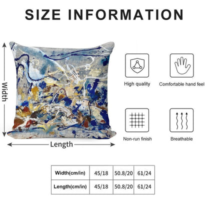 Sideshow Soft Hidden Zipper Throw Pillow