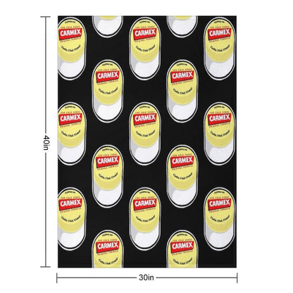 Carmex Chapstick Throw Blanket