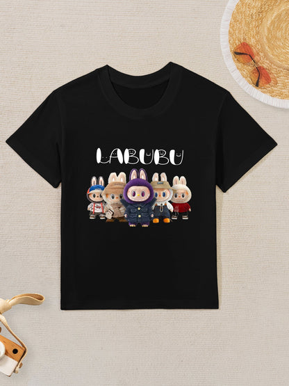 Cute Labubu The Monsters Funny Labubu Lover Men Women Kids Kids T-Shirt