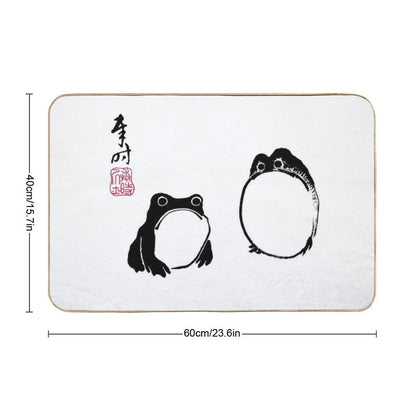 Matsumoto Hoji Frogs Bath Mat