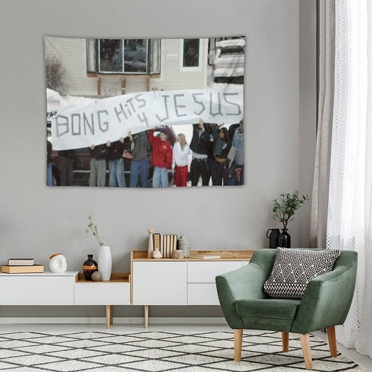 Bong Hits for Jesus Tapestry