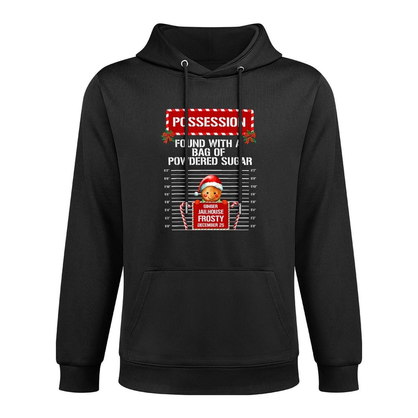Possession Gingerbread Inmate Christmas Group Matching Customizable Surface Hoodie