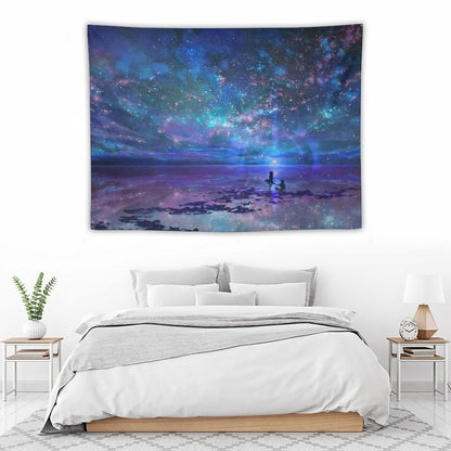Ocean, Stars, Sky, And You Tapestry