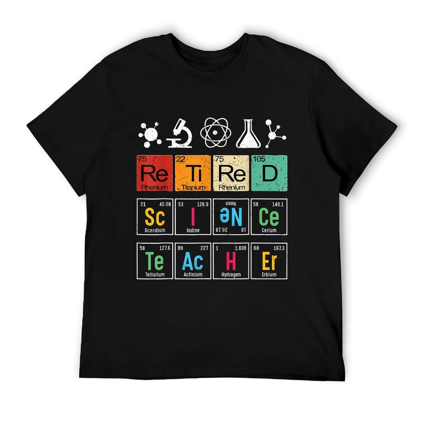 Retired Science Teacher Learning School Retirement T-Shirt