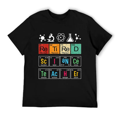 Retired Science Teacher Learning School Retirement T-Shirt