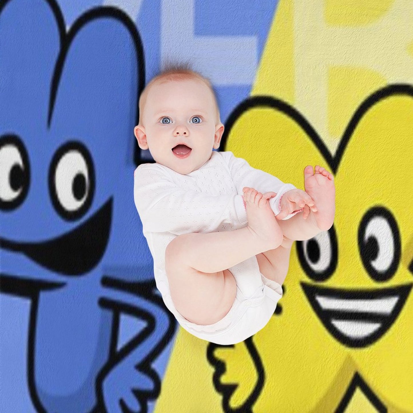 BFB 4 And X Design Throw Blanket