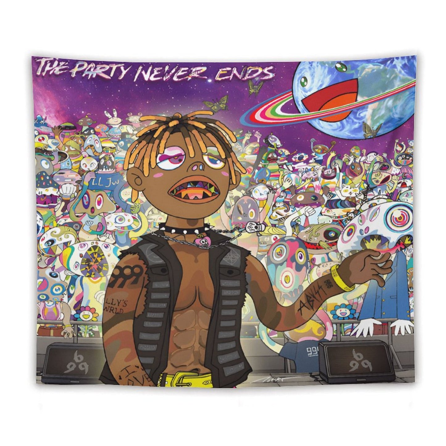 The Party Never Ends Tapestry
