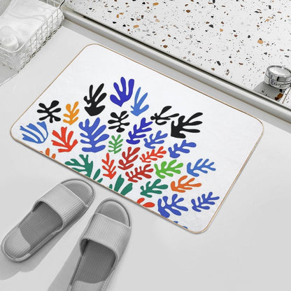 Matisse Floral Pattern #1 Bath Mat