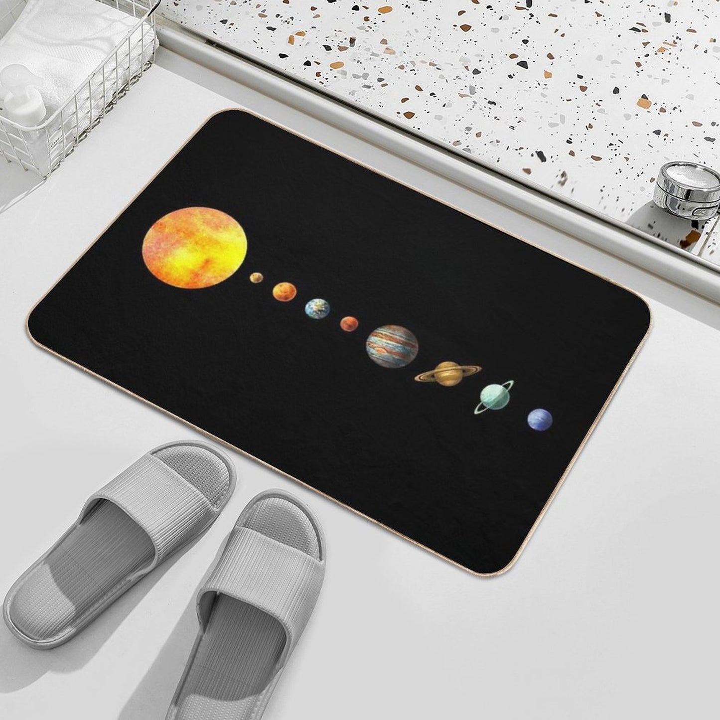 The Solar System Bath Mat