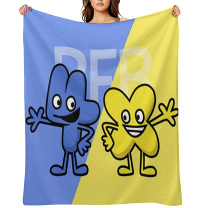 BFB 4 And X Design Throw Blanket