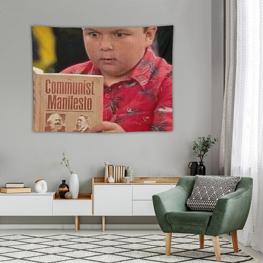 Gibby Gives The Manifesto A Read Tapestry